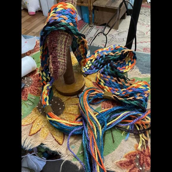 Accessories - Handmade Bohemian Colorful Braided Decorative Belt